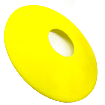 Sidecar Wheel Disk Cover, Yellow / Universal Fitment