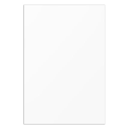 Sidecar Plastic Sheet Cover White Universal Fitment - 1000mm x 1000mm x 3mm