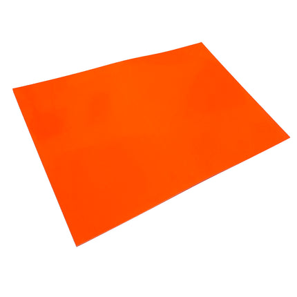 Sidecar Plastic Sheet Cover Orange Universal Fitment - 1000mm x 680mm x 2mm