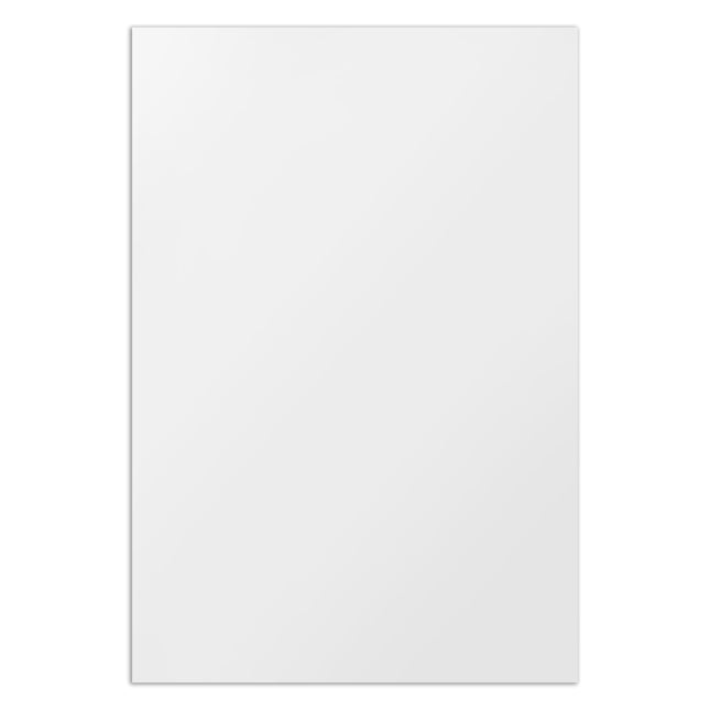 Sidecar Plastic Sheet Cover White Universal Fitment - 1000mm x 680mm x 2mm