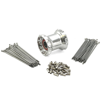 Envy Sidecar Outfit Hub With 16'' Spoke Set Kit Silver