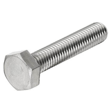 M10x130 Set Screw Hex Bzp Each