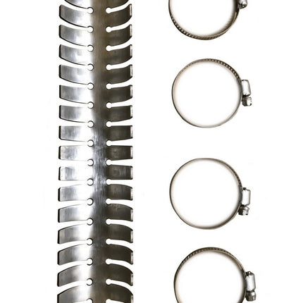 Header Pipe Guard Stainless Steel Universal 4-STROKE, 868 Ricochet