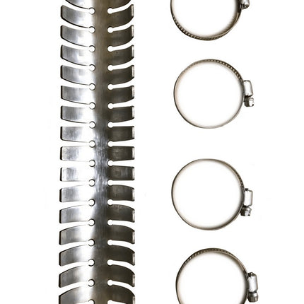 Header Pipe Guard Stainless Steel KTM 4-STROKE, 869K Ricochet