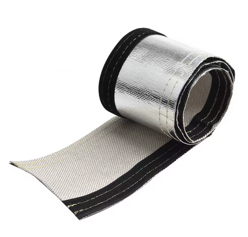Exhaust Wrap Metallic Heat Shield Manifold Downpipe High Temperature Tape