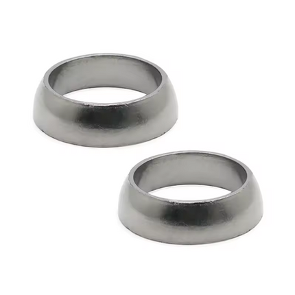 Exhaust Gasket Connector 96-21 Polaris Xcr Ranger Rzr Sportsman 440 550 600 700 800 850 900 2PCS 3610047