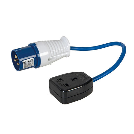 Powermaster Fly Lead Converter, 16A - 13A