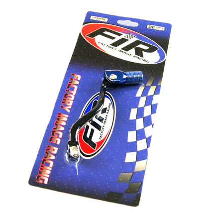 Gear Lever Shift YZ 80/85/125, Aluminium Forged 2HF-18110-02, FIR Brand, Black & Blue