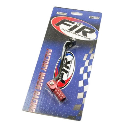 Gear Lever Shift 02-04 CRF450, Aluminium Forged 24700-MEB-771, FIR Brand, Black & Red