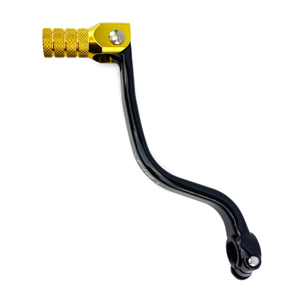 Gear Lever Shift RM 80 85, Aluminium Forged 25600-02B01, FIR Brand, Black & Gold