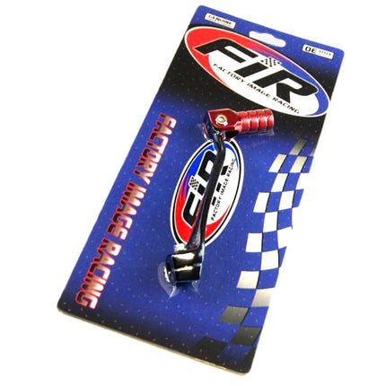 Gear Lever Shift CRF150R 07-18, Aluminium Forged 24700-KSE-000, FIR Brand, Black & Red