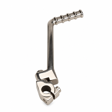 Kick Start Lever 16mm Shaft Silver Kawasaki KX60 65 80 100 13064-1154