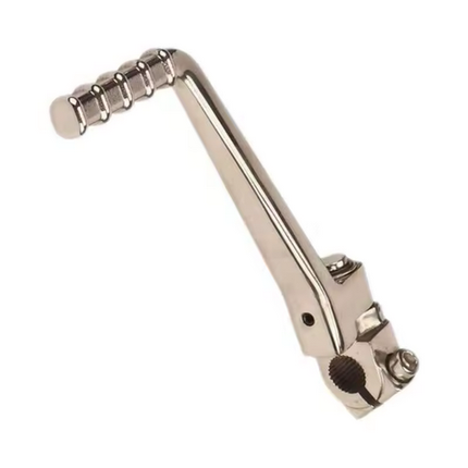 Kick Start Lever 16mm Shaft Silver Kawasaki KX60 65 80 100 13064-1154