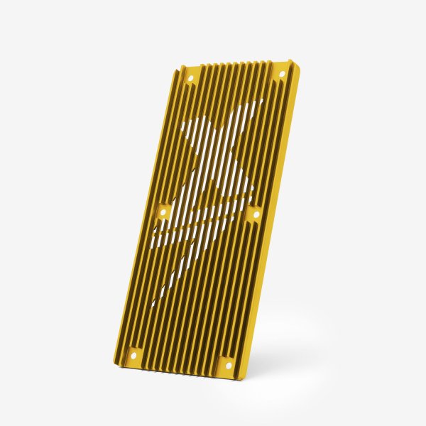 EBMX X-9000 Motor Controller Heat Sink Version 2 Gold