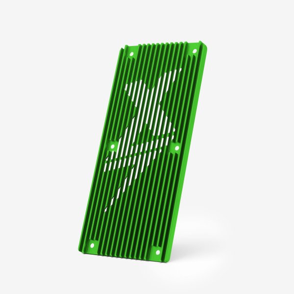 EBMX X-9000 Motor Controller Heat Sink Version 2 Green Special Edition