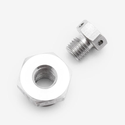 Lextek Lambda Sensor Blanking Bolt M18 X 1.5 ->M10 X 1.25 for Motorcycle