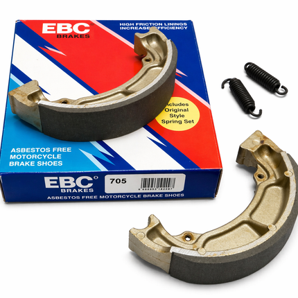 Brake Shoes Kawasaki Kdx Klf 250 Ebc K705