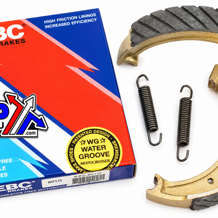 Brake Shoes 25mm Wide Ebc Grooved Shoe