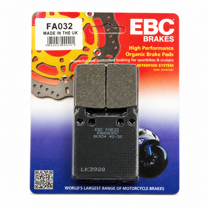 Brake Pads Honda CB750 GL1000 FA032