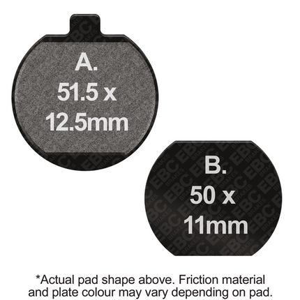 Brake Pads Kawasaki Ebc FA033