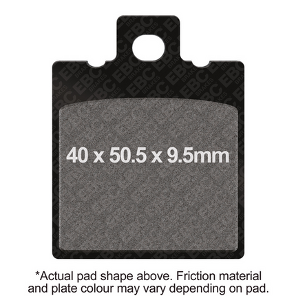 Brake Pads 9.3mm Honda Ebc FA047/3