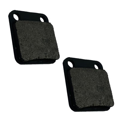 Brake Pads Semi-metallic Sm, Delta Braking, BP002SM0F