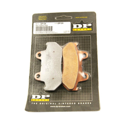 Brake Pads Sintered Dp Brakes, DP104 Premium 41-104.H.DP, 39-069/2