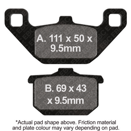 Brake Pads Disc Ebc FA085