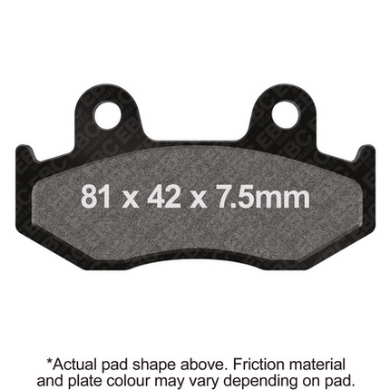 Brake Pads Honda Ebc FA092TT