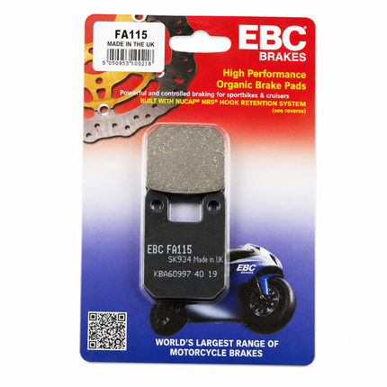 Brake Pads Std Ebc FA115