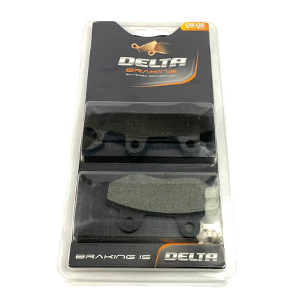 Brake Pads Semi-metallic Sm, Delta Braking DB2200 Semi