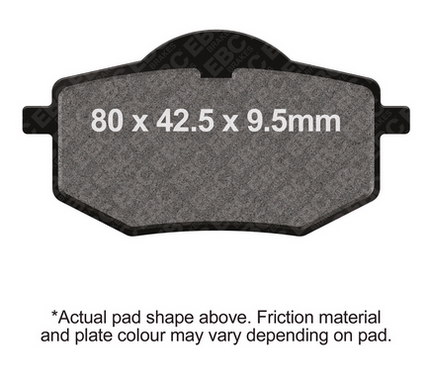 Brake Pads Yamaha Xv 535 Virago Ebc FA136