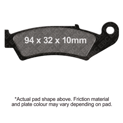 Brake Pads Disc Ebc FA143