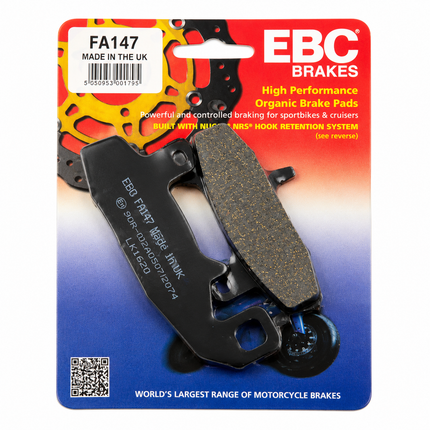 Brake Pads Suzuki Dr 650 750 800 Ebc FA147