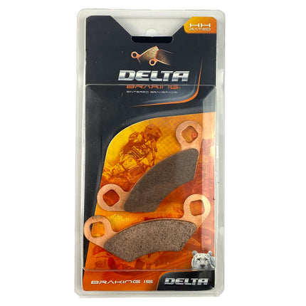 Brake Pads Sintered Metal Hs, Delta Braking Mx-n High Friction, Delta DB2460.OR-N