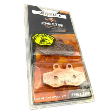 Brake Pads Delta Orn(mxn) Sintered Metal Off Road Pads DB2700 (FA167 VD9007)