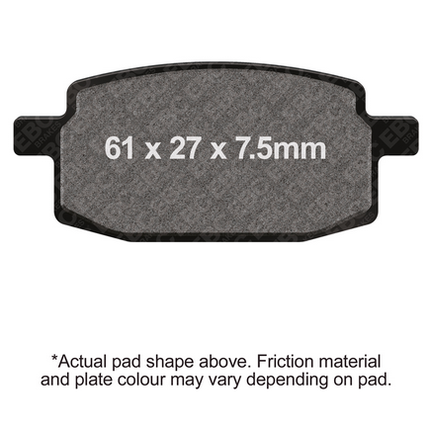Brake Pads Std Ebc SFA169