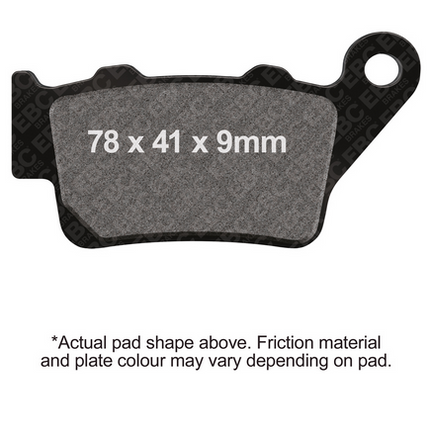 Brake Pads Std Ebc FA208