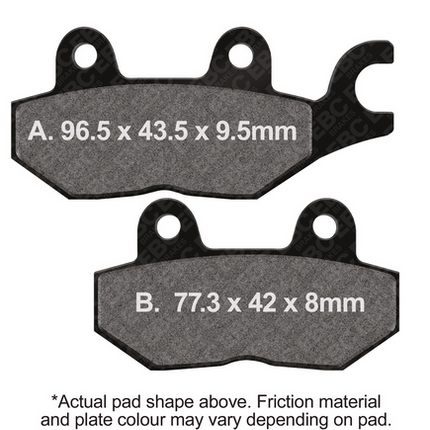 Brake Pads Triumph Hinckley Ebc FA215/2HH