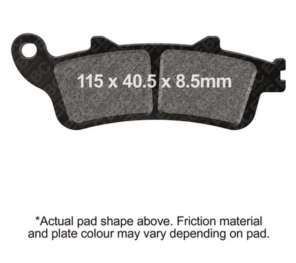 Brake Pads Sintered Metal Ebc FA261HH