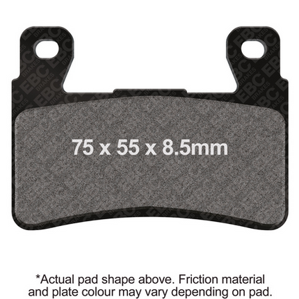 Brake Pads Sintered Metal Ebc FA265HH