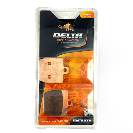 Brake Pads Sintered Metal Hard, Delta Braking, 39-268.H.ORO