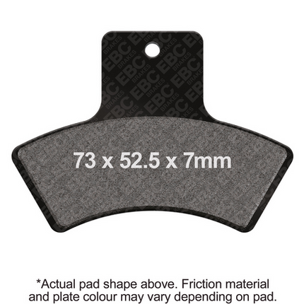 Brake Pads Std Semi-metal Ebc FA270TT