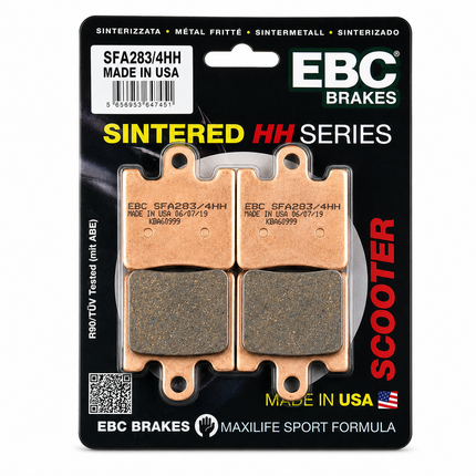 Brake Pads Scooter Sintered Metal Ebc SFA283/4