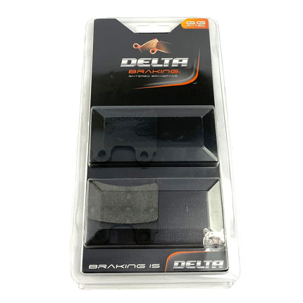 Brake Pads Semi-metallic Sm, Delta Pads, BP045SM0F