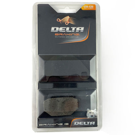 Brake Pads Semi-metallic Sm, Delta DB2023 Sm, BP091SM0F