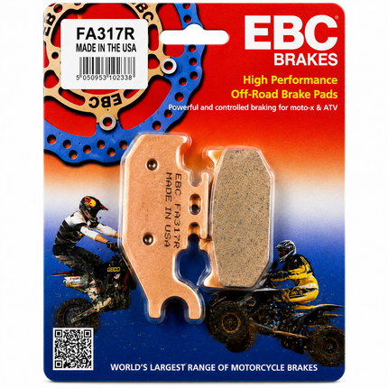 Brake Pads Sintered Metal Bombardier Can-am Ebc FA317R
