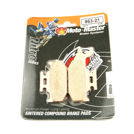 Brake Pads Sintered Nitro, Moto-master 096321, 39-317