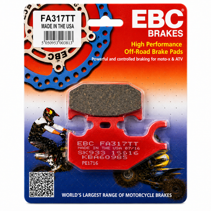 Brake Pads Std Bombardier Brp Can-am Ebc FA317TT