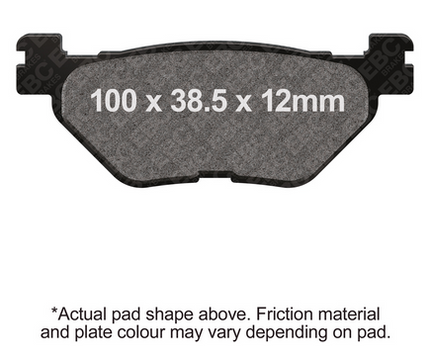 Brake Pads Yamaha Ebc SFA319